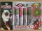 Star World(5pcs)-flash With Red & Green Glittering